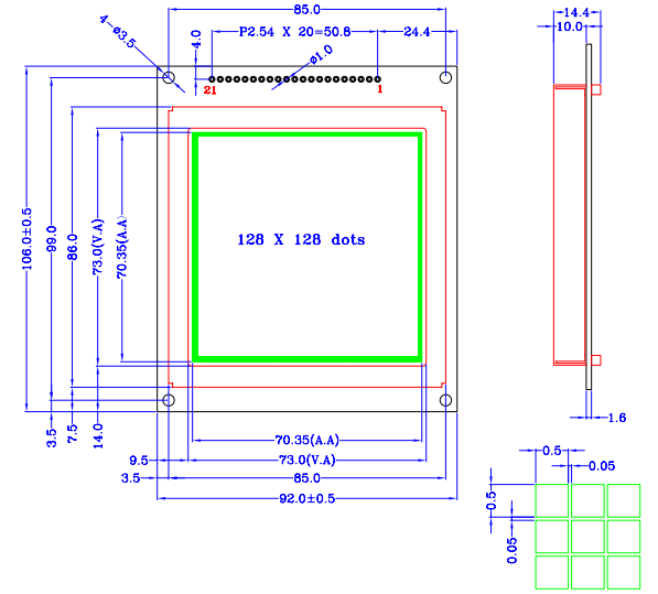 LH128128B��ģͼֽ
