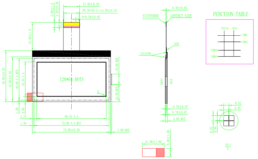 LH12864K40G����Һ��ģ��ͼֽ
