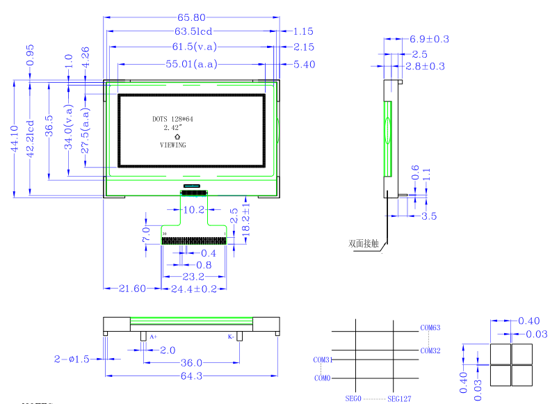 LH12864K26G����Һ��ģ��ͼֽ
