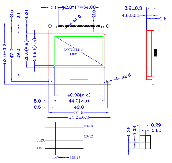 LH12864K13����Һ��ģ��ͼֽ