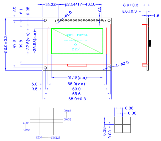 LH12864K25����Һ��ģ��ͼֽ
