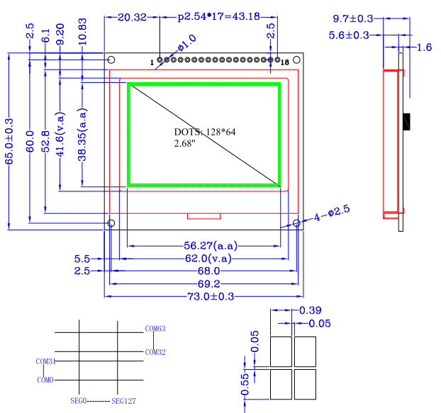 LH12864K29����Һ��ģ��ͼֽ