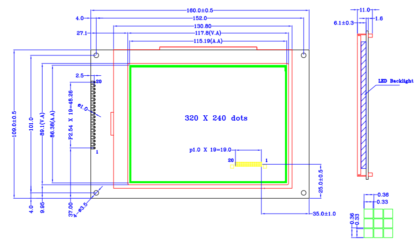 LH320240J4����Һ��ģ�����ͼֽ